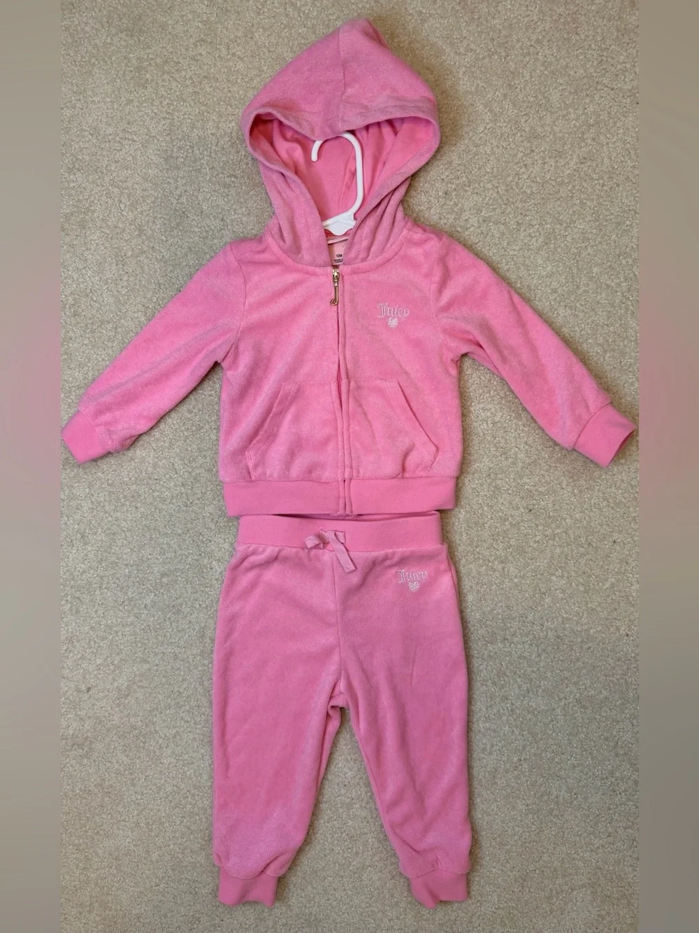 Juicy Couture Light Pink Tracksuit Set